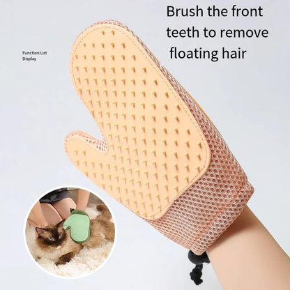 2-in-1 Pet Grooming Glove