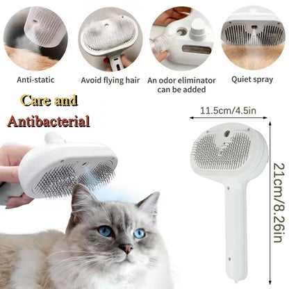 Electric Steam Pet Brush