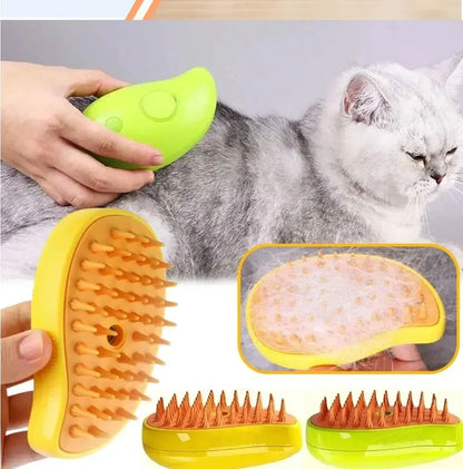 3-in-1 Steam Pet Brush