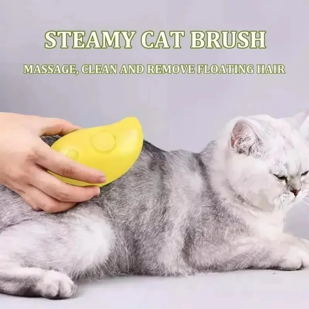 3-in-1 Steam Pet Brush