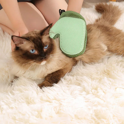 2-in-1 Pet Grooming Glove