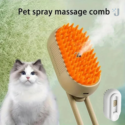 Electric Steam Pet Brush