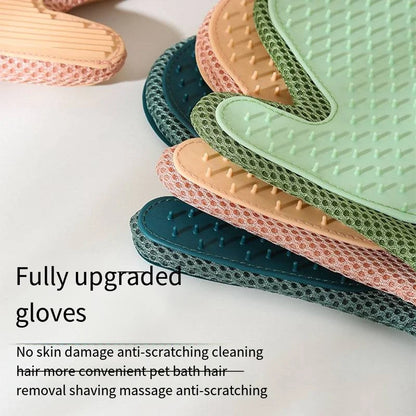 2-in-1 Pet Grooming Glove