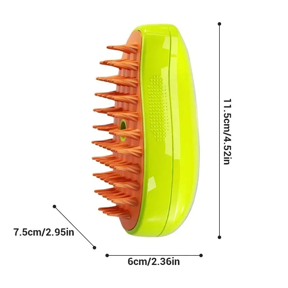 3-in-1 Steam Pet Brush