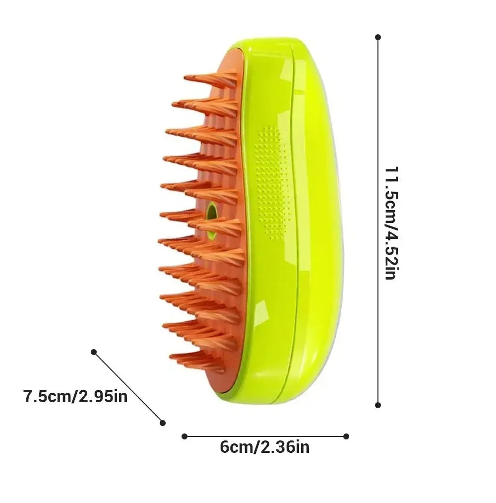 3-in-1 Steam Pet Brush