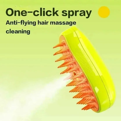 3-in-1 Steam Pet Brush