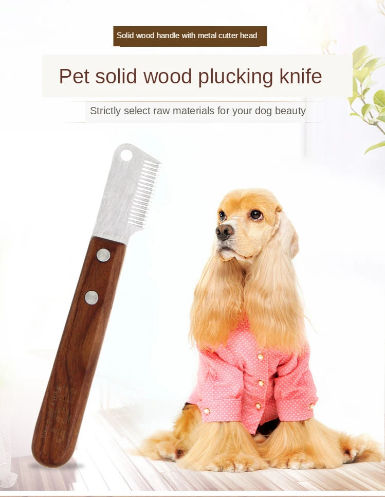 Pet Hair Trimmer Brush